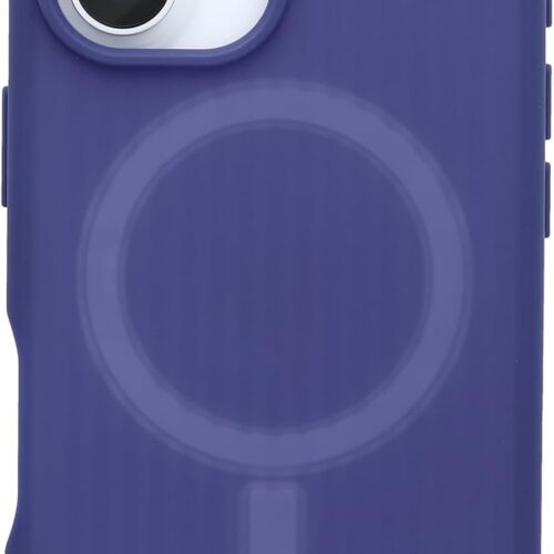 iPhone 16 Case –  Soft-Touch Series with , Ultra-Slim, Enhanced Grip, Lanyard-Compatible, Raised Camera & Screen Edges – Non-Retail Packaging – Denver Dusk (Purple)